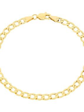 10K Gold Cuban Bracelet – 7.5 Inches